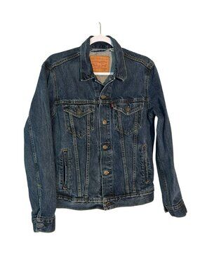 Levi's Denim Button-Up Classic Fit 100% Cotton Trucker Jacket  S